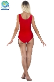 BODY DANZA LYCRA SMANICATO ROSSO DONNA
